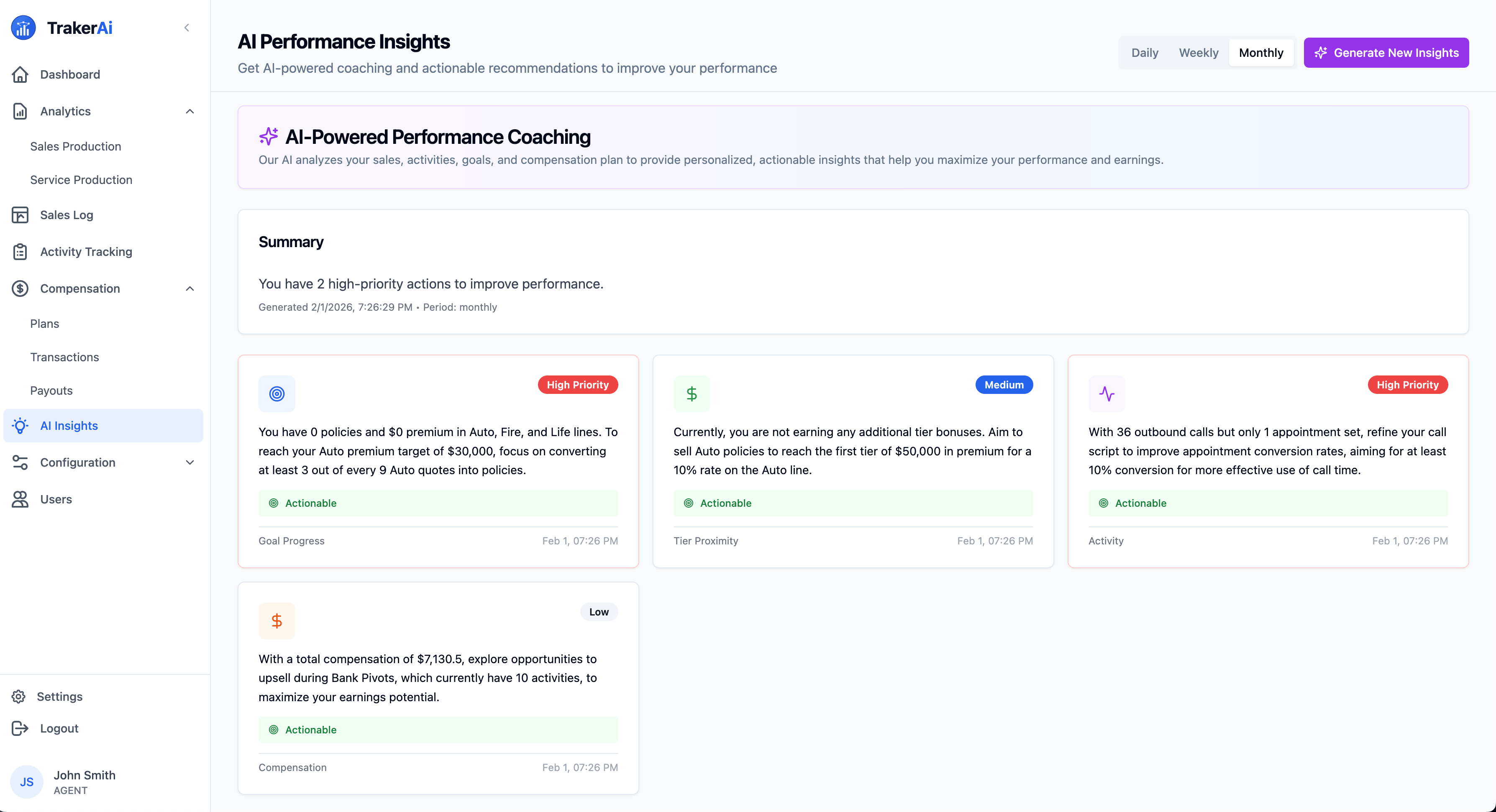 AI Performance Insights